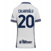 Camiseta Inter Milan Hakan Calhanoglu #20 Segunda Equipación Replica 2024-25 para mujer mangas cortas